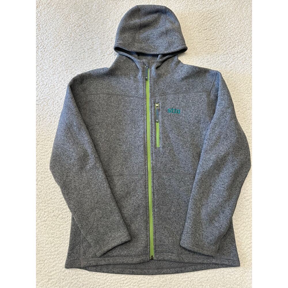 Stio Mens Wilcox Fleece Hoodie Jacket Large